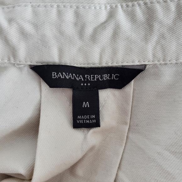 Banana Republic Beige Twill Utility Shirtdress - Picture 11 of 12